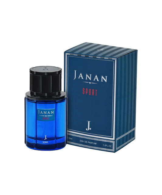 Janan Sport Eau de Parfum for Men – 30ml Fresh Long-Lasting Fragrance