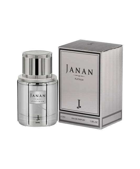 Janan Platinum Eau de Parfum for Men – 30ml Long-Lasting Fragrance